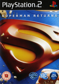 Superman Returns for the Sony PlayStation 2 Front Cover Box Scan