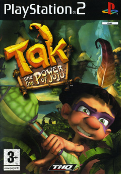 Tak and the Power of JuJu for the Sony PlayStation 2 Front Cover Box Scan