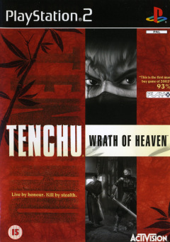 Tenchu: Wrath of Heaven for the Sony PlayStation 2 Front Cover Box Scan