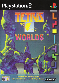 Tetris Worlds for the Sony PlayStation 2 Front Cover Box Scan