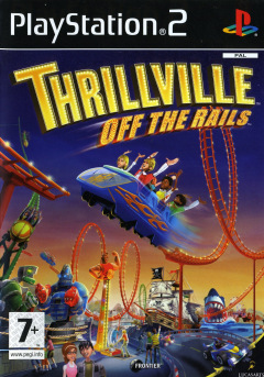 Thrillville: Off the Rails for the Sony PlayStation 2 Front Cover Box Scan