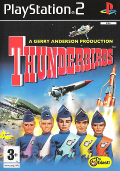 Thunderbirds for the Sony PlayStation 2 Front Cover Box Scan