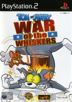 Tom and Jerry in War of the Whiskers for the Sony PlayStation 2 Front Cover Box Scan