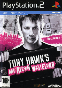 Tony Hawk's American Wasteland for the Sony PlayStation 2 Front Cover Box Scan