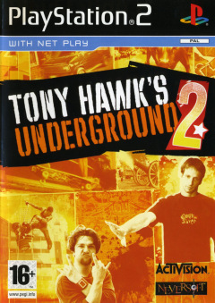 Tony Hawk's Underground 2 for the Sony PlayStation 2 Front Cover Box Scan