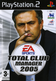 Total Club Manager 2005 for the Sony PlayStation 2 Front Cover Box Scan