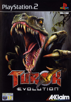Turok Evolution for the Sony PlayStation 2 Front Cover Box Scan