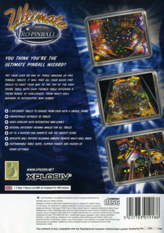 Scan of Ultimate Pro Pinball