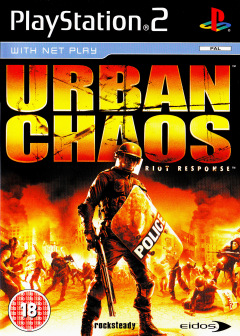 Urban Chaos: Riot Response for the Sony PlayStation 2 Front Cover Box Scan