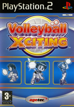 Volleyball Xciting for the Sony PlayStation 2 Front Cover Box Scan
