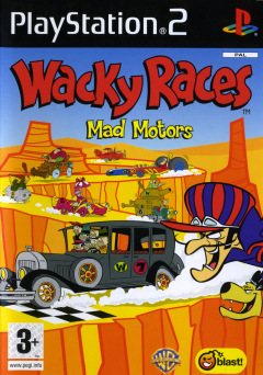 Wacky Races: Mad Motors for the Sony PlayStation 2 Front Cover Box Scan