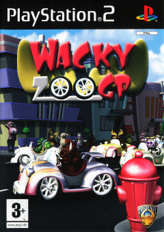 Wacky Zoo GP for the Sony PlayStation 2 Front Cover Box Scan