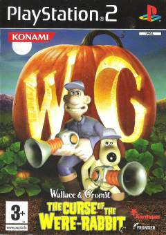 Wallace & Gromit: The Curse of the Were-Rabbit for the Sony PlayStation 2 Front Cover Box Scan