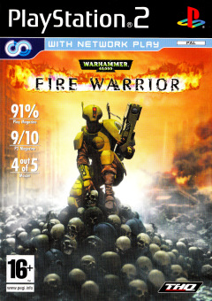 Warhammer 40,000: Fire Warrior for the Sony PlayStation 2 Front Cover Box Scan