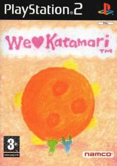 We Love Katamari for the Sony PlayStation 2 Front Cover Box Scan