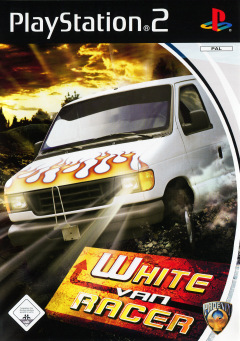 White Van Racer for the Sony PlayStation 2 Front Cover Box Scan