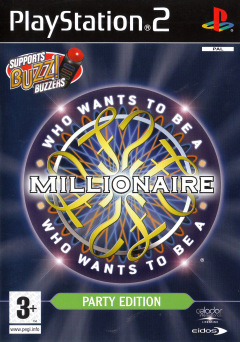 Who Wants to Be a Millionaire: Party Edition for the Sony PlayStation 2 Front Cover Box Scan