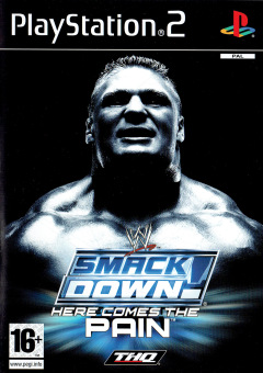 WWE SmackDown! Here Comes the Pain for the Sony PlayStation 2 Front Cover Box Scan