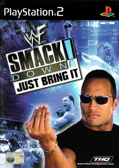 WWF SmackDown! Just Bring It for the Sony PlayStation 2 Front Cover Box Scan