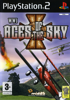 WWI: Aces of the Sky for the Sony PlayStation 2 Front Cover Box Scan