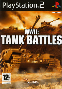 WWII: Tank Battles for the Sony PlayStation 2 Front Cover Box Scan
