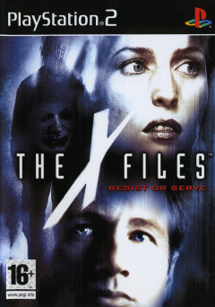 The X-Files: Resist or Serve for the Sony PlayStation 2 Front Cover Box Scan