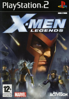 X-Men Legends for the Sony PlayStation 2 Front Cover Box Scan