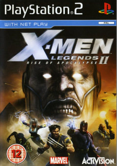 X-Men Legends II: Rise of Apocalypse for the Sony PlayStation 2 Front Cover Box Scan