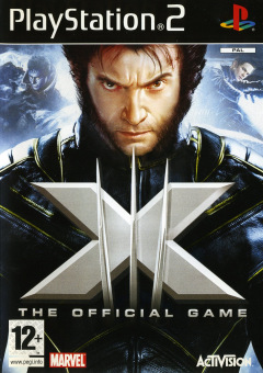 X3: The Official Game for the Sony PlayStation 2 Front Cover Box Scan