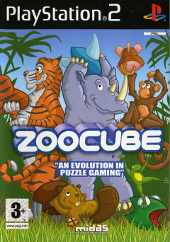 Zoocube for the Sony PlayStation 2 Front Cover Box Scan