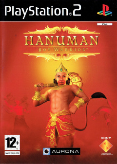 Hanuman: Boy Warrior for the Sony PlayStation 2 Front Cover Box Scan