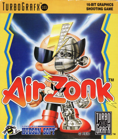 Air Zonk for the NEC PC Engine Front Cover Box Scan