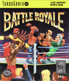 Battle Royale for the NEC PC Engine Front Cover Box Scan