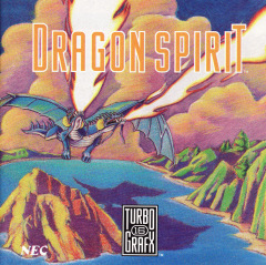 Dragon Spirt for the NEC PC Engine Front Cover Box Scan