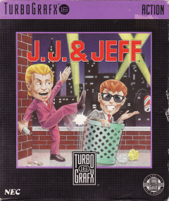 JJ & Jeff for the NEC PC Engine Front Cover Box Scan