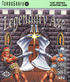 The Legendary Axe II for the NEC PC Engine Front Cover Box Scan