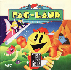 Pac-Land for the NEC PC Engine Front Cover Box Scan