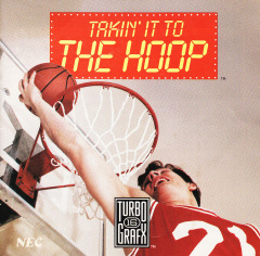 Takin' It to the Hoop for the NEC PC Engine Front Cover Box Scan