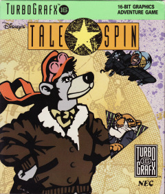 TaleSpin for the NEC PC Engine Front Cover Box Scan