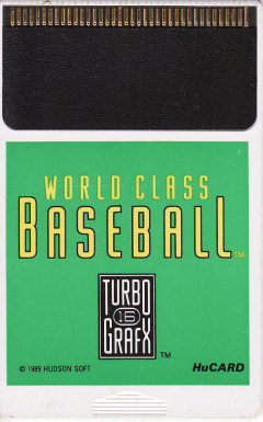 Scan of World Class Baseball