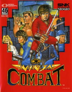 Ninja Combat for the SNK Neo Geo Front Cover Box Scan