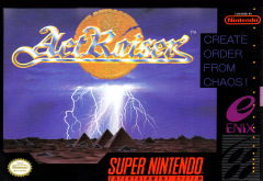 ActRaiser for the Super Nintendo Front Cover Box Scan