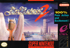 ActRaiser 2 for the Super Nintendo Front Cover Box Scan