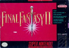 Final Fantasy II for the Super Nintendo Front Cover Box Scan