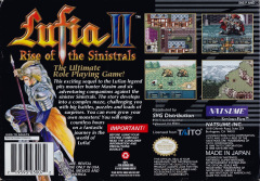 Scan of Lufia II: Rise of the Sinistrals