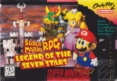 Super Mario RPG: Legend of the Seven Stars for the Super Nintendo Front Cover Box Scan