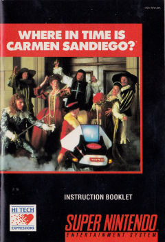Scan of Where in Time is Carmen Sandiego?