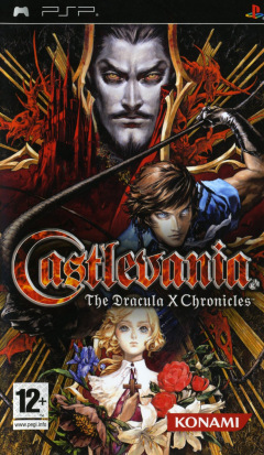 Castlevania: The Dracula X Chronicles for the Sony PlayStation Portable Front Cover Box Scan