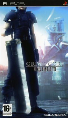 Crisis Core: Final Fantasy VII for the Sony PlayStation Portable Front Cover Box Scan