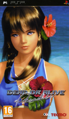 Dead or Alive: Paradise for the Sony PlayStation Portable Front Cover Box Scan